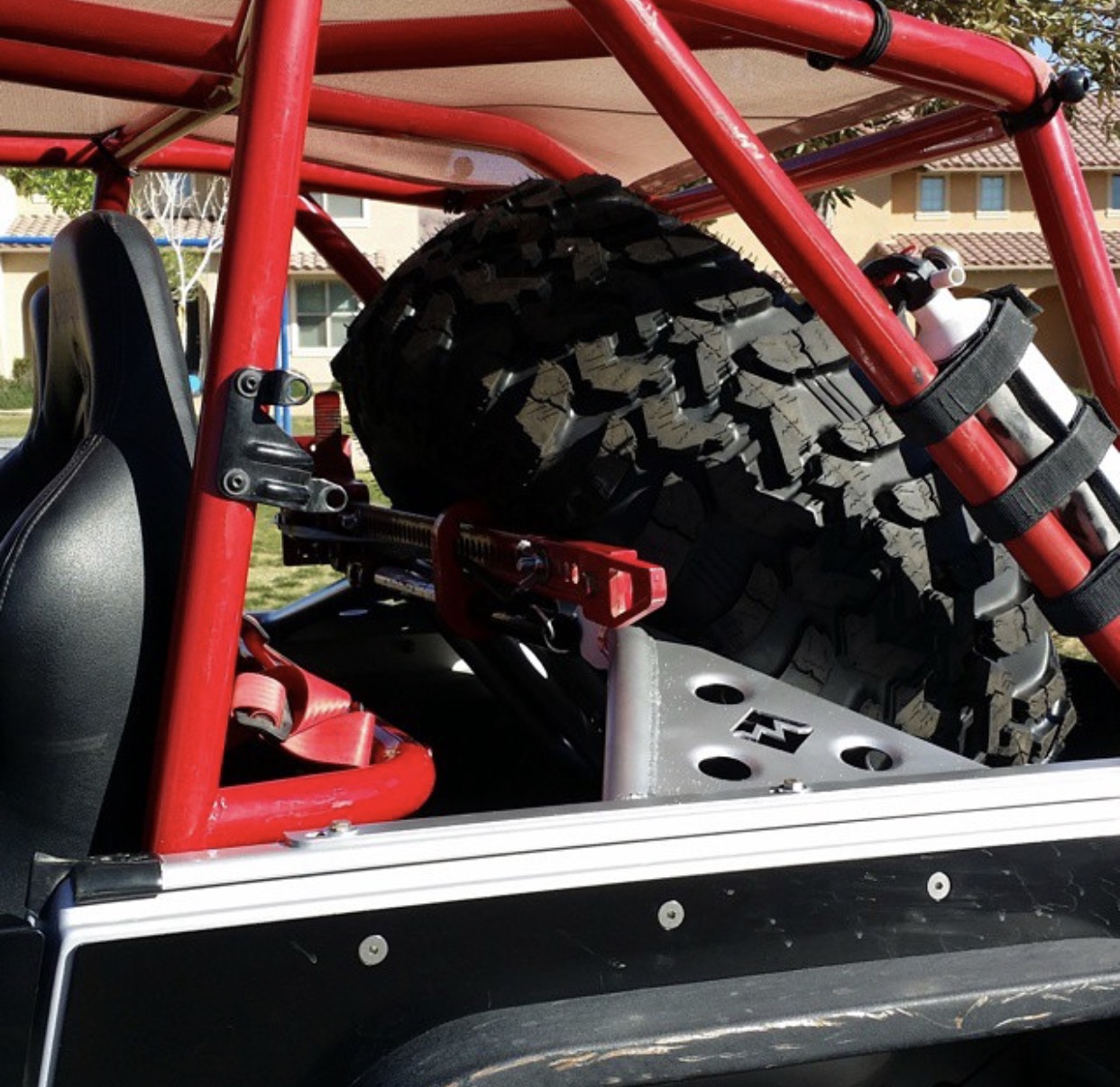 Jeep TJ and LJ GateKeeper Tire Carrier